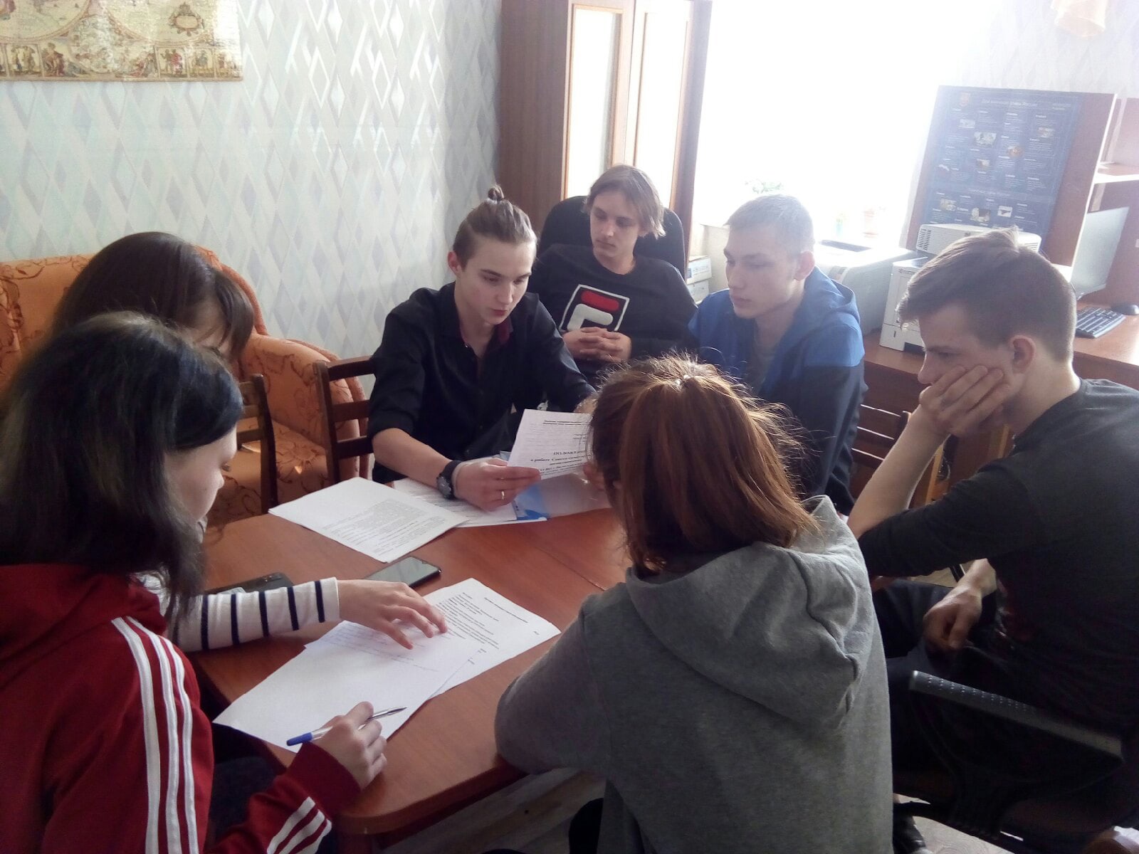 Заседание совета самоуправления воспитанников