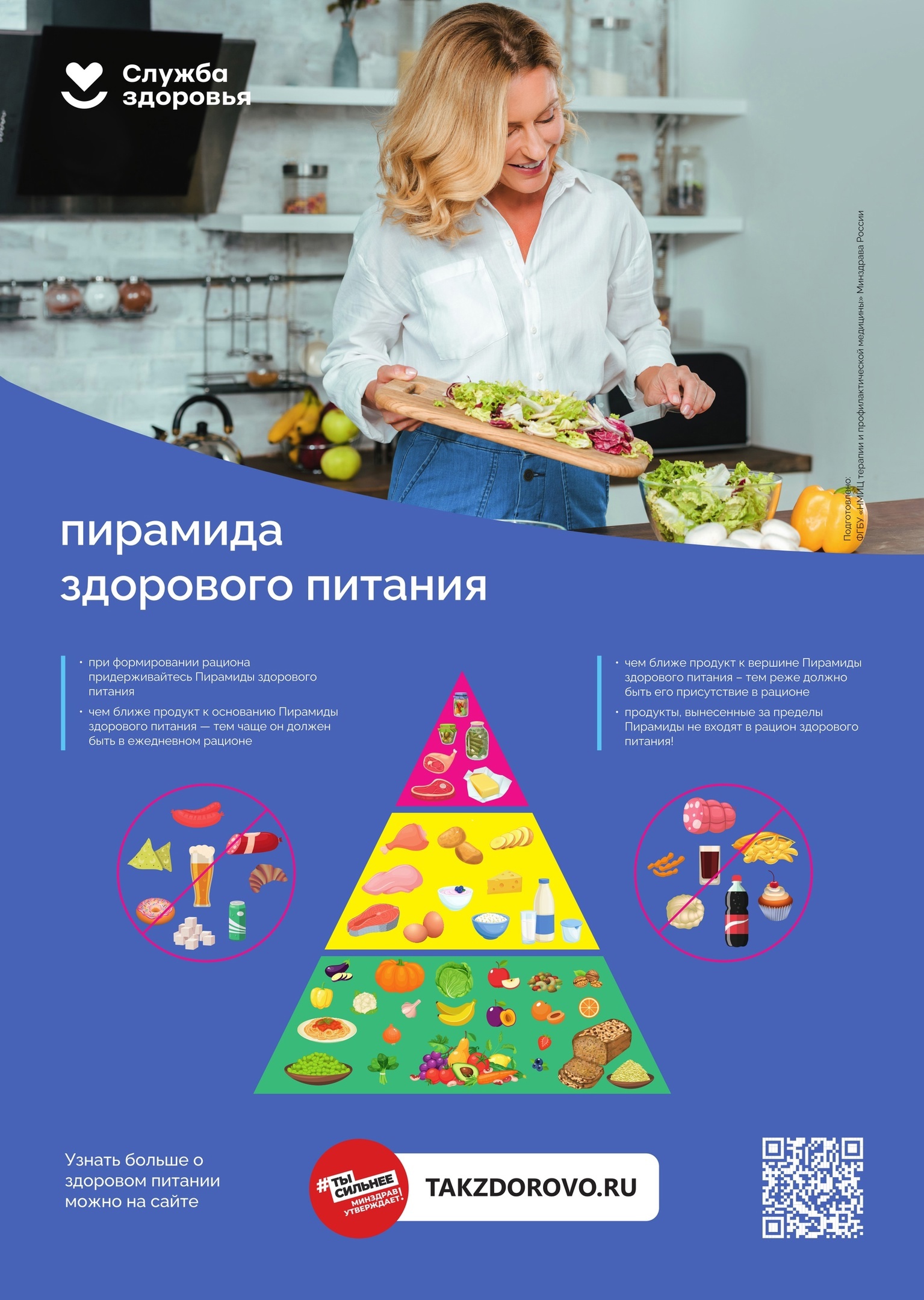 Неделя с 16 по 22 декабря объявлена Минздравом РФ неделей популяризации здорового питания.