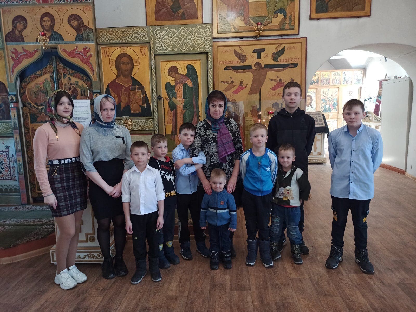 Посещение прихода Храма Успения Божьей Матери
