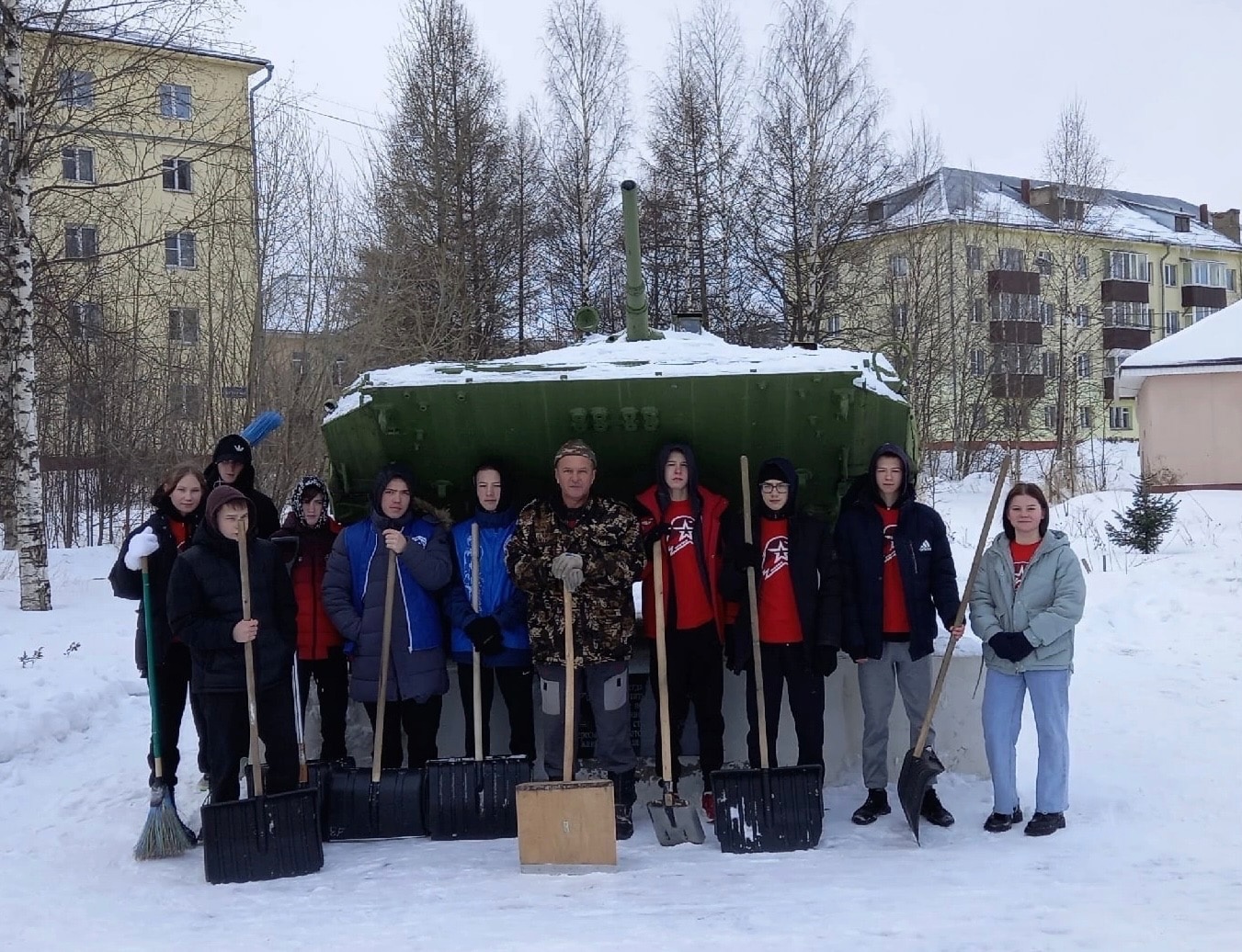 Акция "Снежный десант"