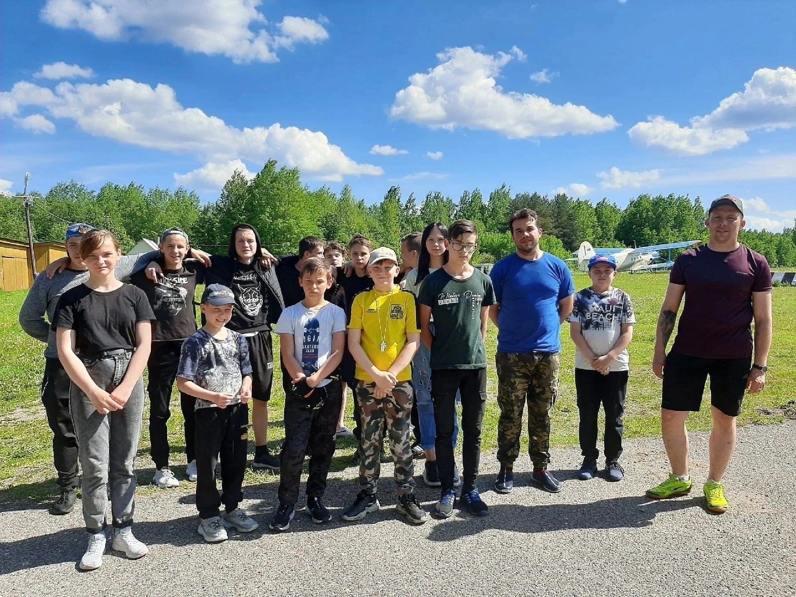 Воспитанники Центра побывали на увлекательной экскурсии в Белозерском отряде авиалесоохраны